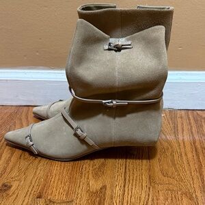 SENSO Women's Taupe Ankle Boots